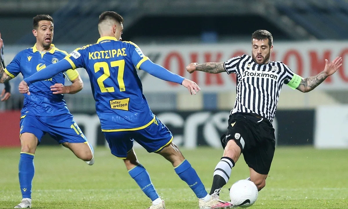 Αστέρας Τρίπολης - ΠΑΟΚ 2-1 ΤΕΛΙΚΟ