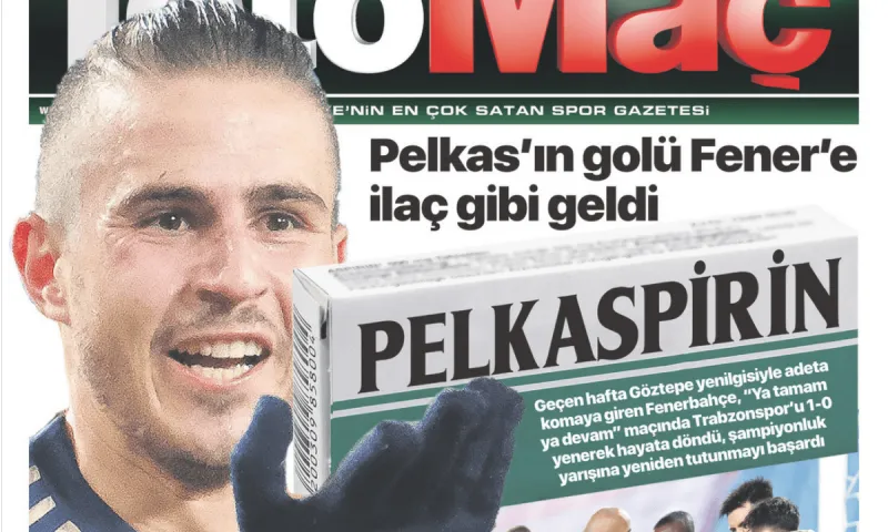 Πέλκας: Αποθέωση από τον τουρκικό Τύπο - «Pelkaspirin και συρτάκι!»