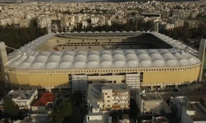 ΑΕΚ: Εντυπωσιακά πλάνα του γηπέδου από drone (vids)