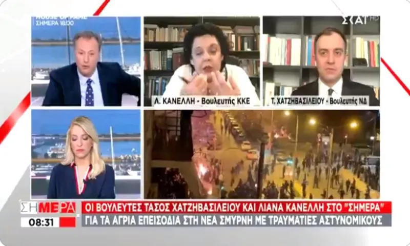 Κανέλλη στον ΣΚΑΙ: «Παίξτε το βίντεο με το... πάμε να τους σκοτώσουμε!»