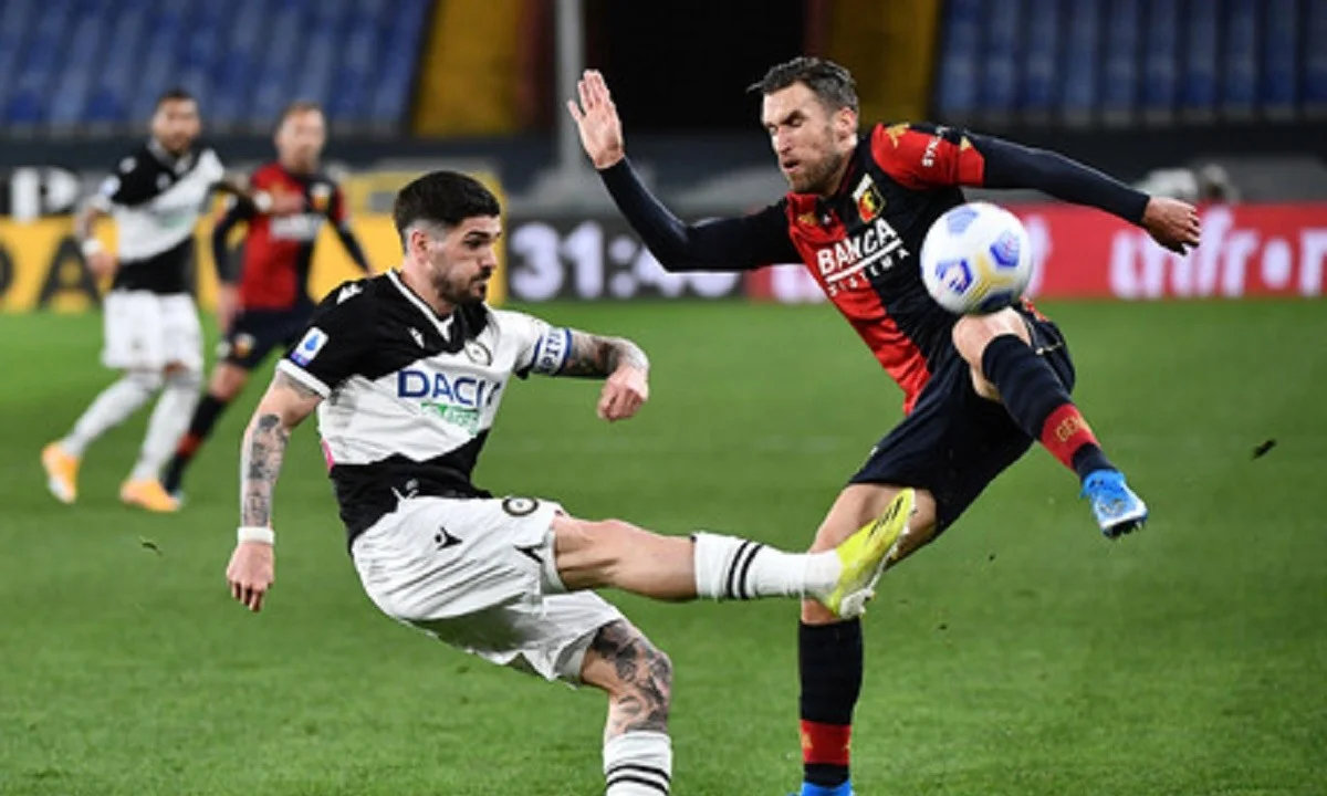 Serie A: Μοιράστηκαν από ένα πόντο Τζένοα και Ουντινέζε