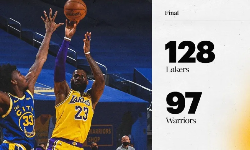 NBA Αποτελέσματα: Άνετα οι Λέικερς τους Γουόριορς, αφεντικά οι Νετς στη Νέα Υόρκη (vids)
