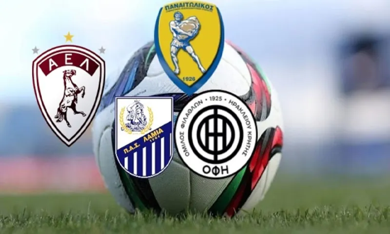 Super League 1 - Πλέι άουτ: Το πρόγραμμα των τεσσάρων μονομάχων
