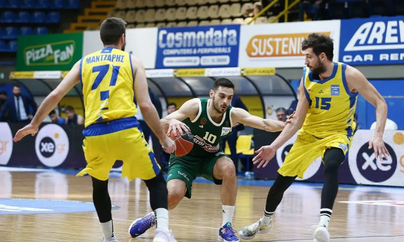 Περιστέρι- Παναθηναϊκός 68-74: Αγώνας για σκληρούς