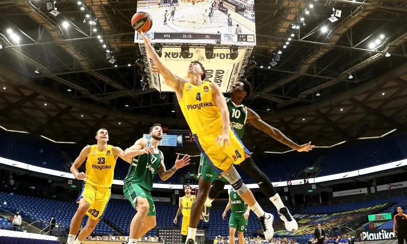 Ζαλγκίρις Κάουνας- Μακάμπι Τελ Αβίβ 81-88 (ΤΕΛΙΚΟ)