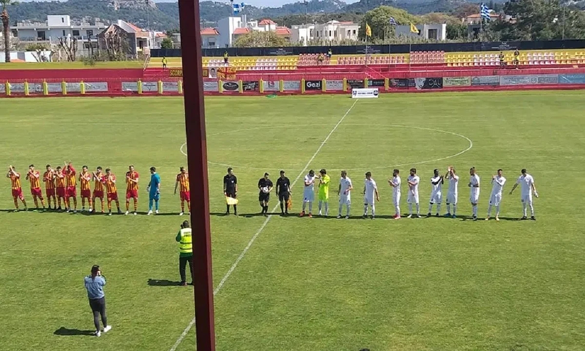 Ιάλυσος - Καλλιθέα 1-1: Στο 97' έσωσαν τον βαθμό οι Ροδίτες