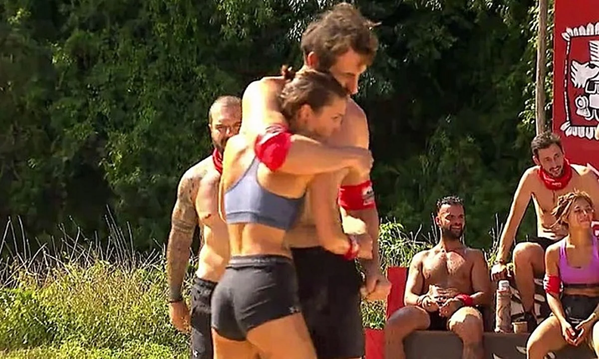 Survivor 3/4: Κάτια - Κοψιδάς μαζί! Το φιλί και οι πολλά υποσχόμενες αναρτήσεις (vid-pic)