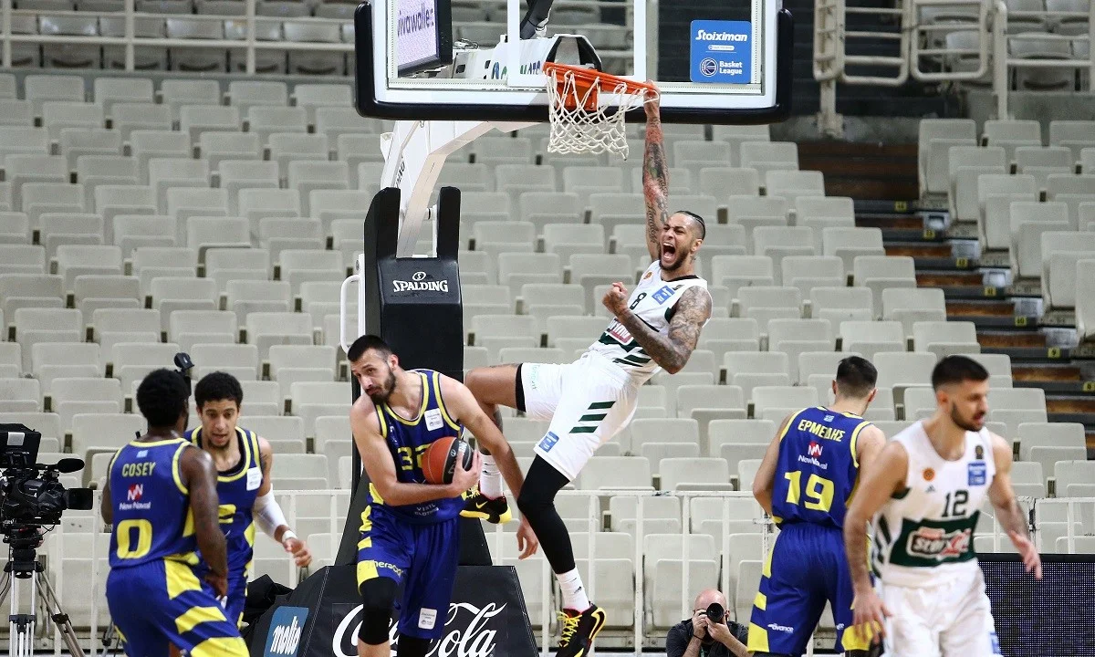 Παναθηναϊκός- Λαύριο 105-69: Έκανε περίπατο το ντέρμπι