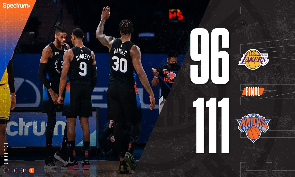 NBA: Μεγάλη νίκη για τους Νικς κόντρα στους Λέικερς (vids)