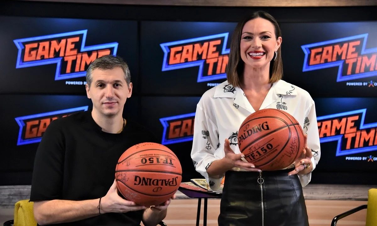 Ο Δημήτρης Διαμαντίδης στο ΟΠΑΠ GAME TIME ΜΠΑΣΚΕΤ