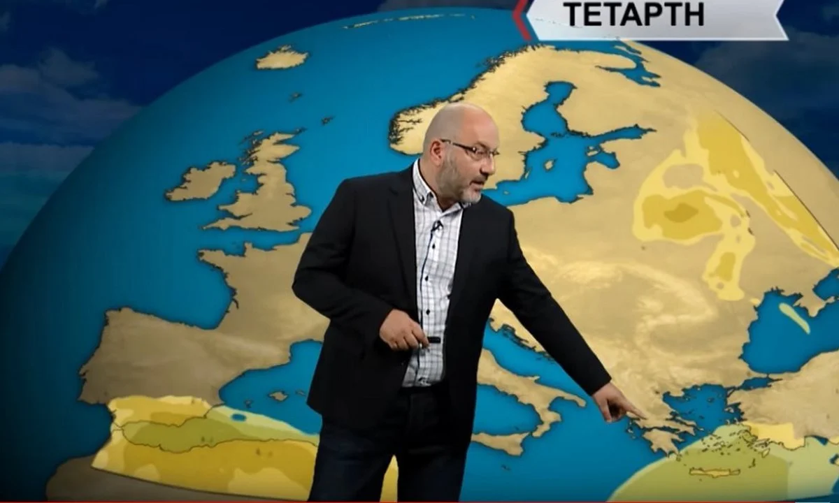Αρναούτογλου Καιρός: Μπόρες και καταιγίδες σε συγκεκριμένο κομμάτι της χώρας