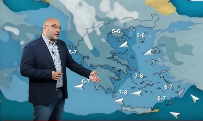 Αρναούτογλου Καιρός: Βαρομετρικό χαμηλό επηρεάζει και την Ελλάδα - Τι συνθήκες θα επικρατήσουν