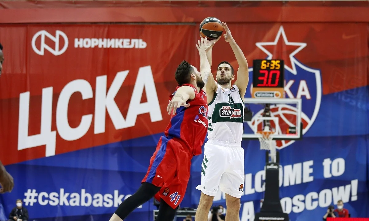 ΤΣΣΚΑ- Παναθηναϊκός 93-86: «Αντίο» με καλή εμφάνιση