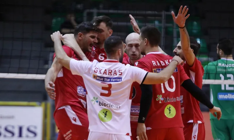 Παναθηναϊκός-Φοίνικας Σύρου 0-3 σετ: Νικηφόρα «πρόβα» των νικητών για το Λιγκ Καπ