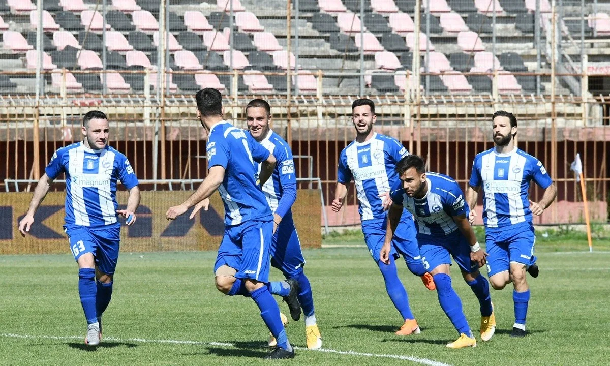 Χανιά – Απόλλων Λάρισας 2-1 LIVE (TEΛΙΚΟ)