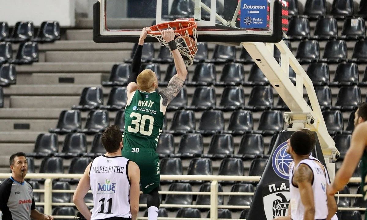 ΠΑΟΚ- Παναθηναϊκός 68-74: Άνετο πέρασμα