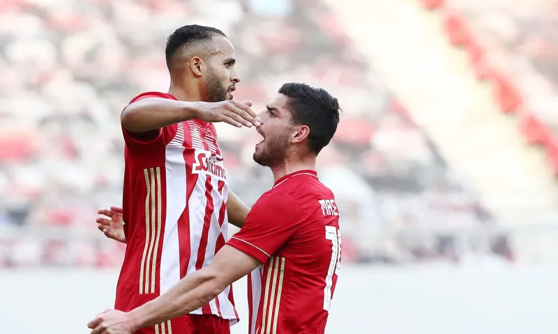 Ολυμπιακός - ΠΑΣ Γιάννινα: Πέναλτι και 1-0 από τον Ελ Αραμπί (vid)