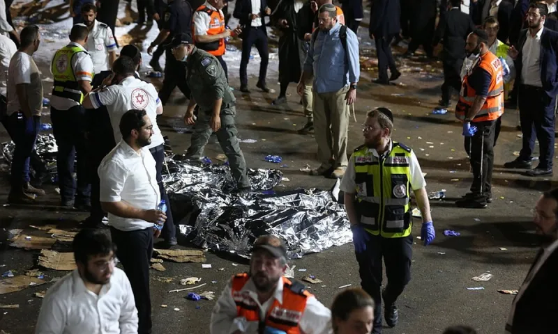Ανείπωτη τραγωδία στο Ισραήλ: 44 νεκροί σε θρησκευτική γιορτή - Ποδοπατήθηκαν μέχρι θανάτου