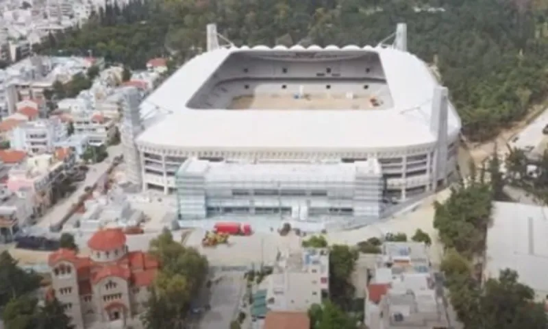 ΑΕΚ: Υπέροχη... πτήση πάνω από το γήπεδό της (vid)