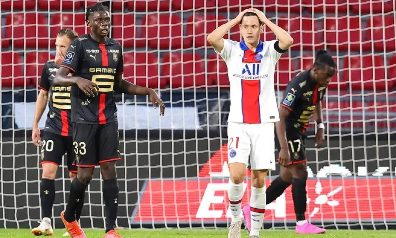 Ρεν - Παρί Σεν Ζερμέν 1-1: Απομακρύνεται ο τίτλος για την Παρί, στο -3 από τη Λιλ