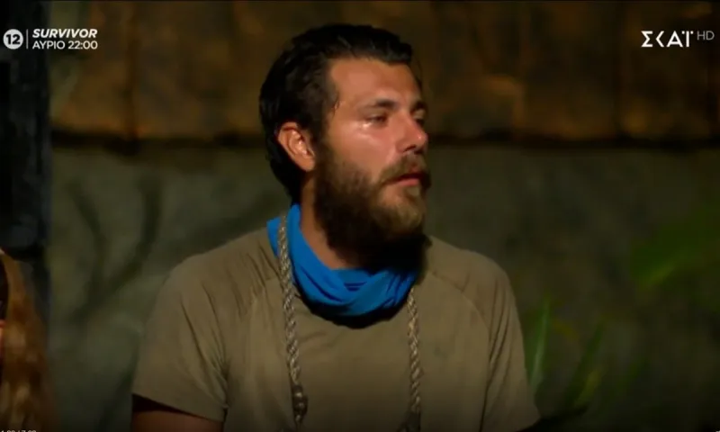 Survivor - Τζέημς Καφετζής: Ο Νίκος Μπάρτζης πλάνταξε στο κλάμα