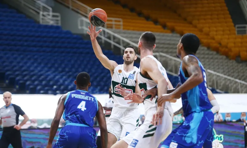 Παναθηναϊκός- Ιωνικός 102-64: Χαλαρά το 1-0