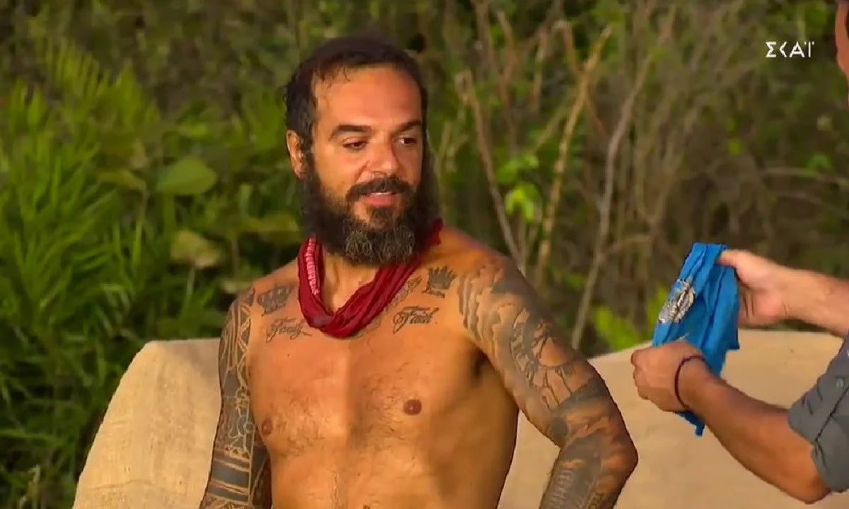 Survivor: Ο Τριαντάφυλος έγινε «μπλε» και η αντίδρασή του ήταν επική (vid)