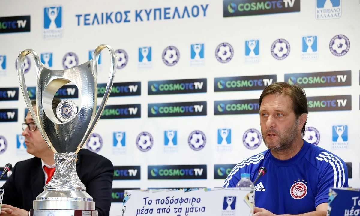Μαρτίνς: «Αισιόδοξος για Σωκράτη - Κίνητρο ο Ολυμπιακός για να πάρουμε τον τίτλο»