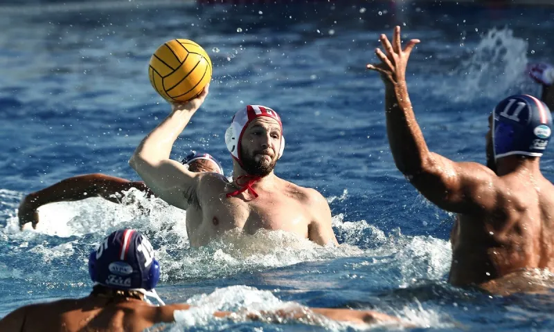 Κύπελλο πόλο Ανδρών: Ο Ολυμπιακός συνέτριψε 18-9 τον Υδραϊκό και προκρίθηκε στους «4»
