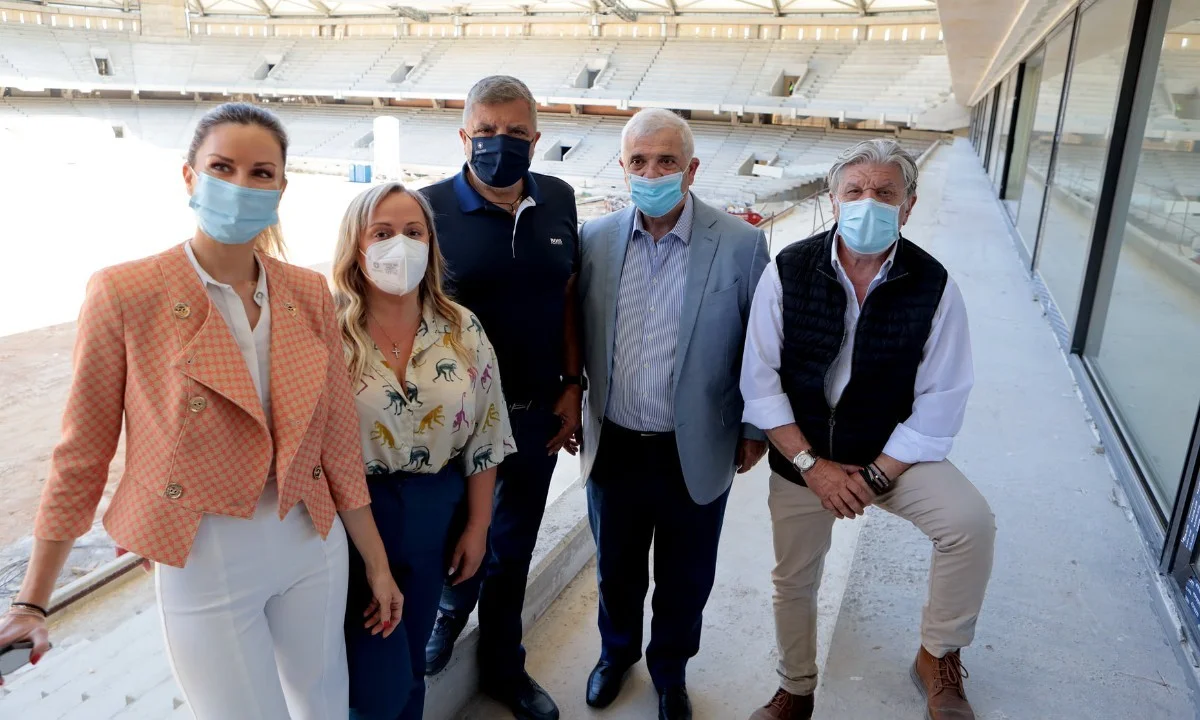 ΑΕΚ: Μελισσανίδης-Πατούλης στην «Αγιά Σοφιά-OPAP Arena» (pic)