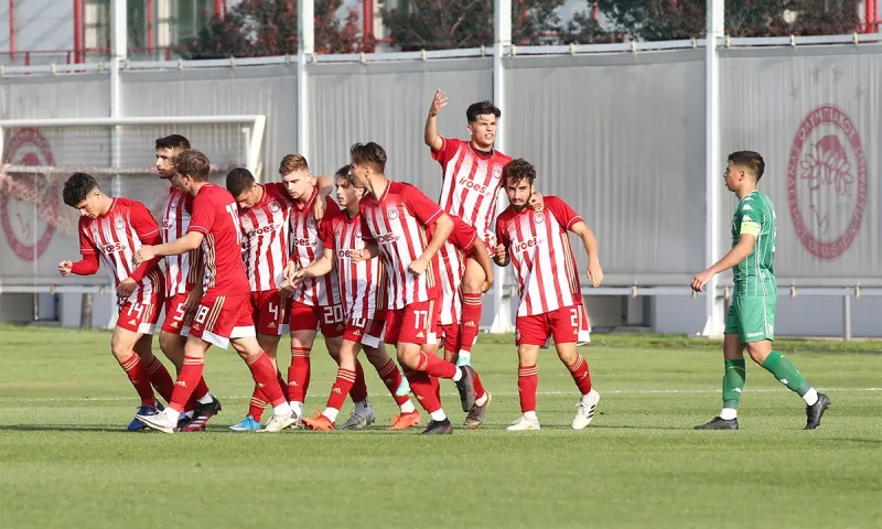 Ολυμπιακός - Παναθηναϊκός 2-0: «Ερυθρόλευκο» το ντέρμπι των Κ19