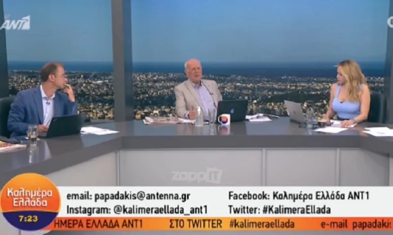 Έξαλλος ο Γιώργος Παπαδάκης στον αέρα της εκπομπής (vid)