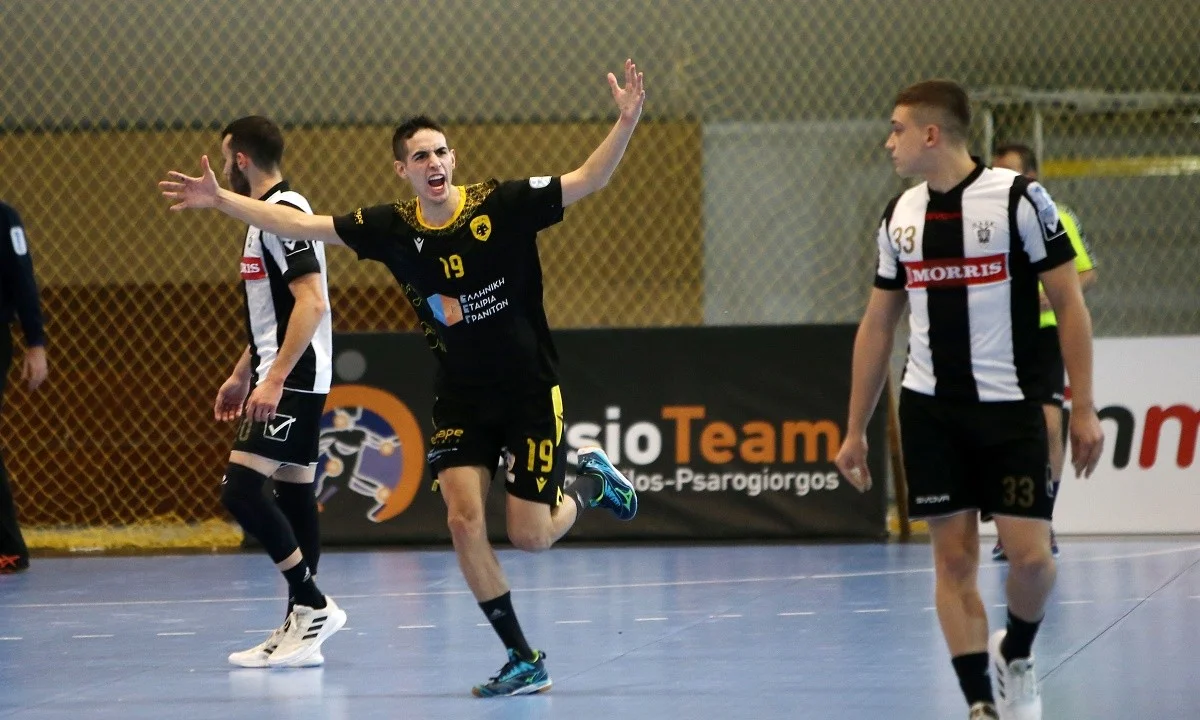 ΑΕΚ - ΠΑΟΚ 30-26: «Κιτρινόμαυρο» το ντέρμπι στο Χάντμπολ