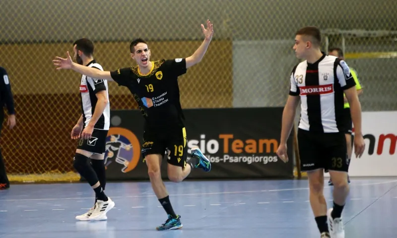 ΑΕΚ - ΠΑΟΚ 30-26: «Κιτρινόμαυρο» το ντέρμπι στο Χάντμπολ