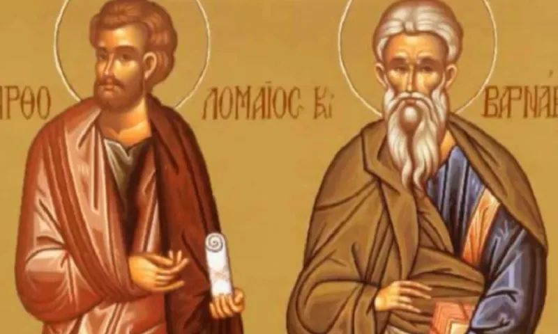 Εορτολόγιο Παρασκευή 11 Ιουνίου: Ποιοι γιορτάζουν σήμερα