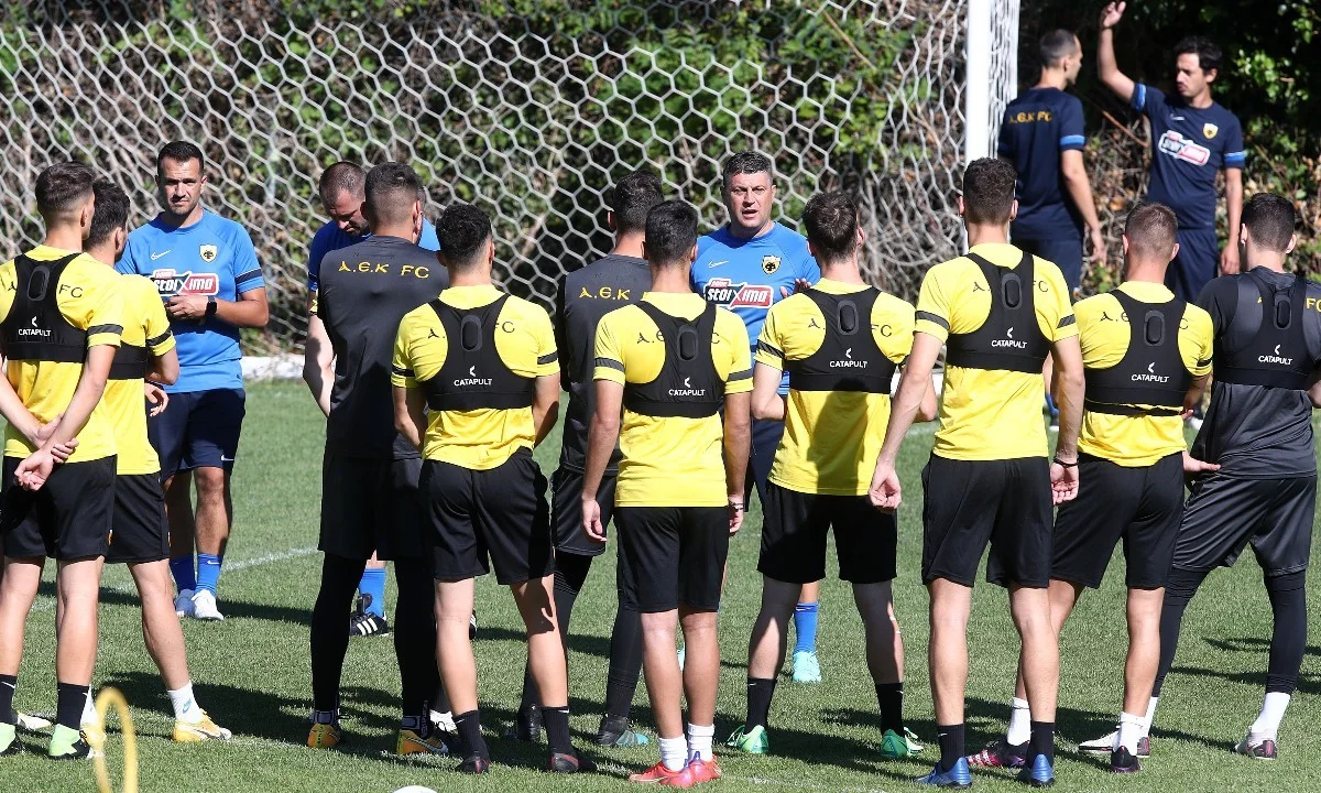 ΑΕΚ: Μία πιο χαλαρή Κυριακή στην Πορταριά