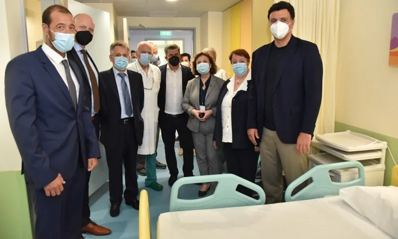 Ο ΟΠΑΠ συνεχίζει δυναμικά το μεγάλο έργο ανακαίνισης των παιδιατρικών νοσοκομείων «Η Αγία Σοφία» και «Παναγιώτης και Αγλαΐα Κυριακού»