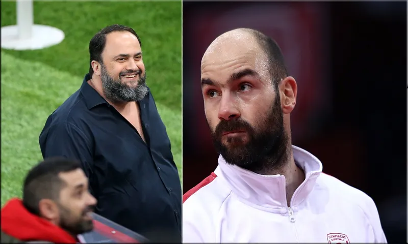 Μαρινάκης: «Χάρη σε εσένα ζήσαμε θρυλικές στιγμές, να μείνεις στην οικογένεια του Ολυμπιακού»!