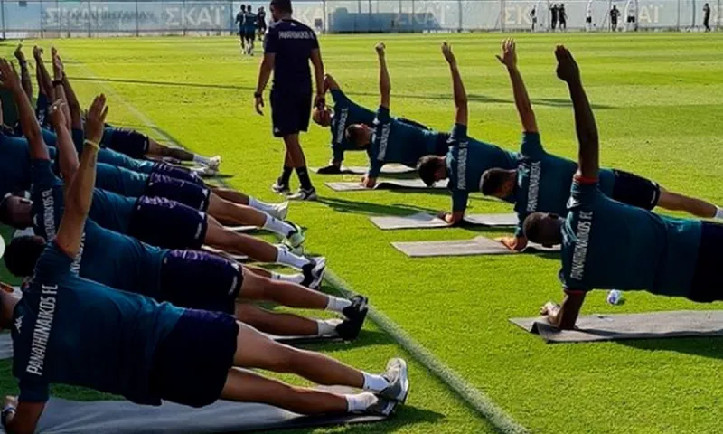 Παναθηναϊκός: Προπόνηση σε δύο γκρουπ