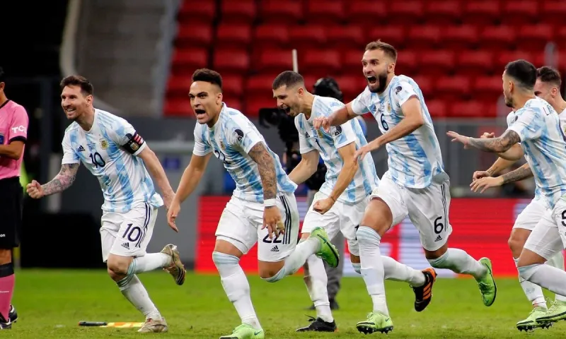 Copa America 2021: Αργεντινή – Κολομβία 3-2 πεν. (1-1 κ.α.): Ο Μέσι την οδηγεί στην κούπα!