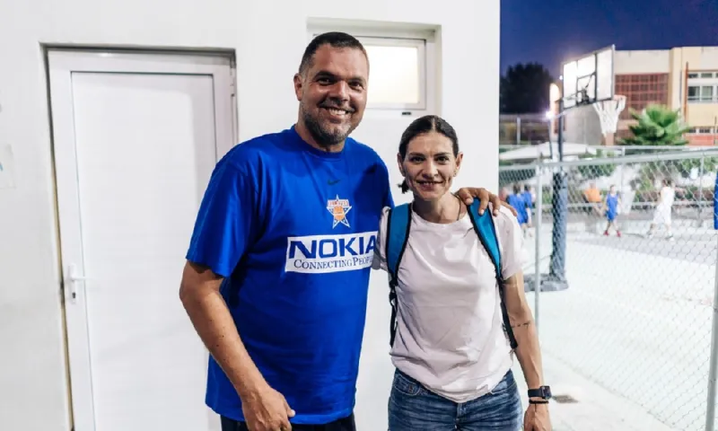Real Madrid Foundation Basketball Clinic στον Μίλωνα: Η παγκόσμια Εβίνα Μάλτση και ο Δημήτρης Παπανικολάου κοντά στους αθλητές