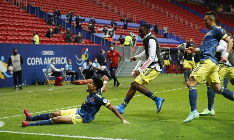 Copa America: Με «λυτρωτή» τον Ντίας στην 3η θέση η Κολομβία (vid)