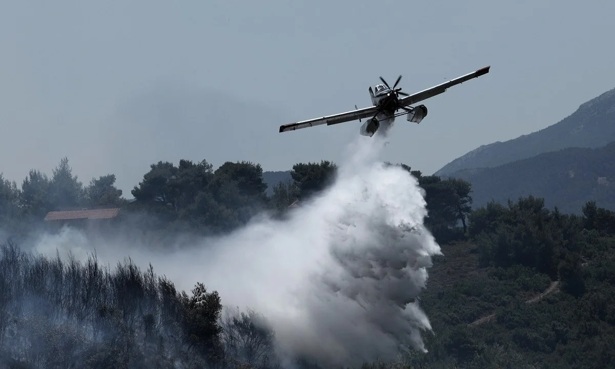 Πύρινα Μέτωπα: Καλύτερη η εικόνα σε Βαρνάβα και Στύρα - Σε επιφυλακή παραμένει η Πυροσβεστική