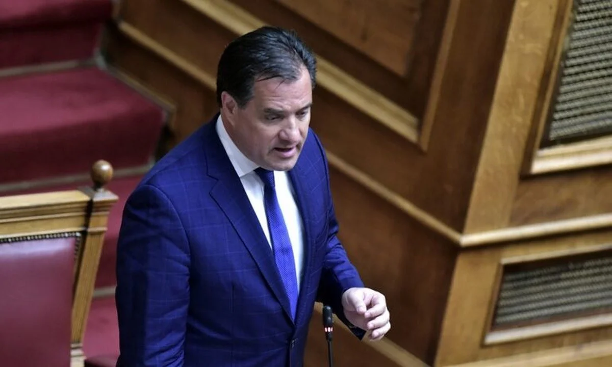 Άδωνις Γεωργιάδης: «Είναι σημαντικός λόγος για απόλυση όταν κάποιος δεν εμβολίαζεται»