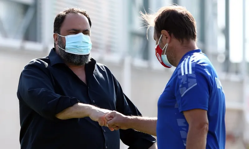 Ολυμπιακός: Στο Ρέντη ο Βαγγέλης Μαρινάκης!