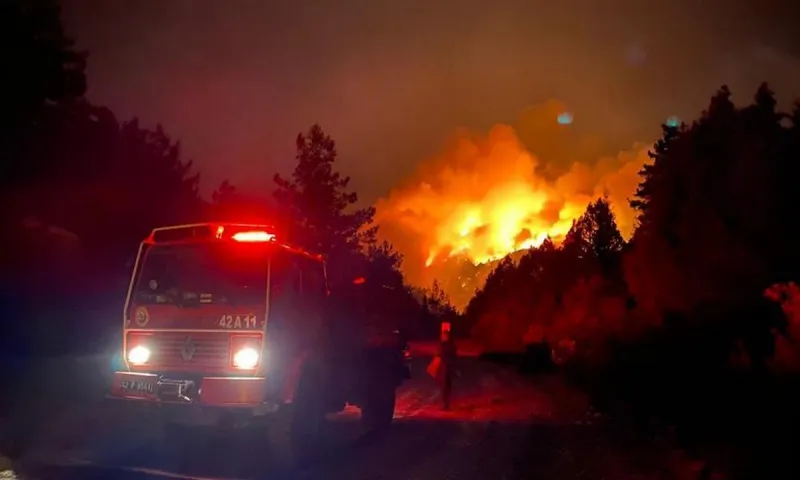 Τουρκία: Zητάνε βοήθεια από την Ελλάδα για τις φωτιές - Στέλνουν στο Twitter της Σακελλαροπούλου