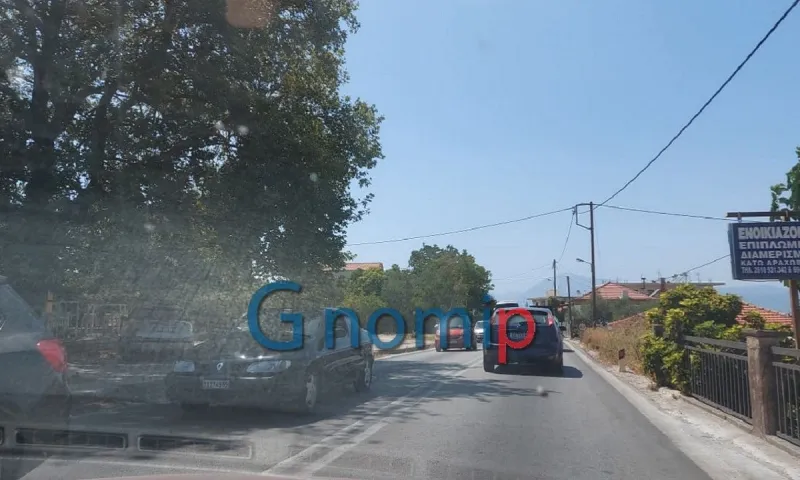 Πάτρα: Μποτιλιάρισμα σε Παλαιά και Νέα Εθνική Οδό - Επιχείρηση απομάκρυνσης λουόμενων