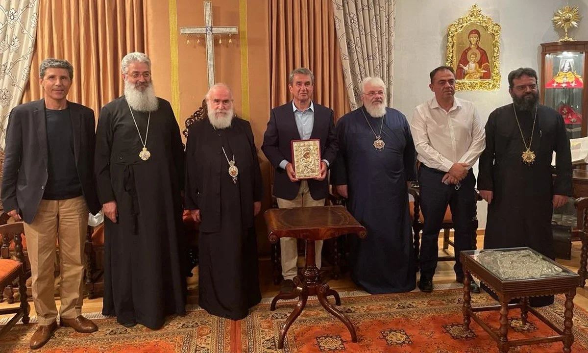 Λοβέρδος: Στην Αλεξανδρούπολη για μία ιδιαίτερη συνάντηση - Η εικόνα της Παναγίας Άξιον Εστί