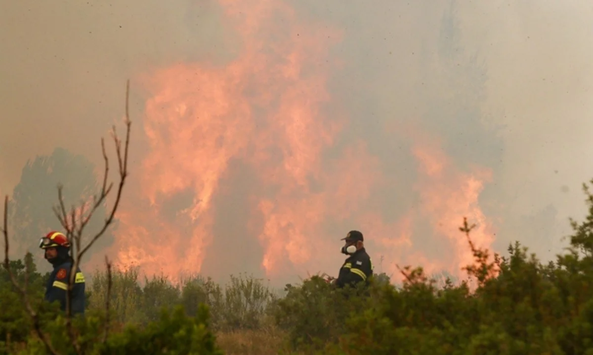 Φωτιά: Καίγεται το Κρυονέρι - Εκκενώνονται Μαλακάσα, Πολυδένδρι, Καπανδρίτι