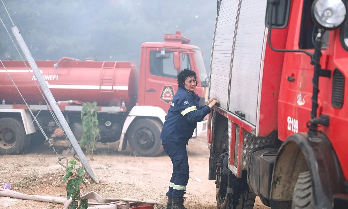 Φωτιά Εύβοια - Μήνυμα από το112: «Εκκενώστε τις Μηλιές Ευβοίας προς Ιστιαία»